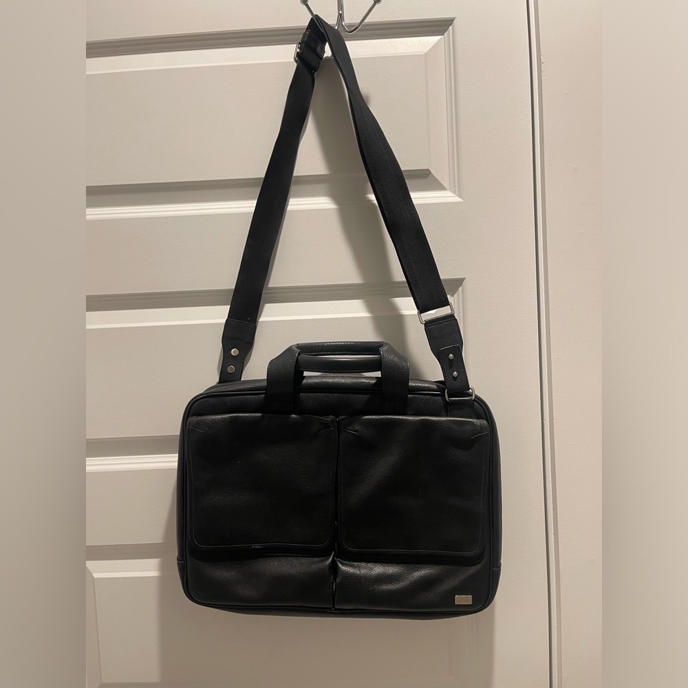 Dunhill AVORITIES messenger leather work Business Bag